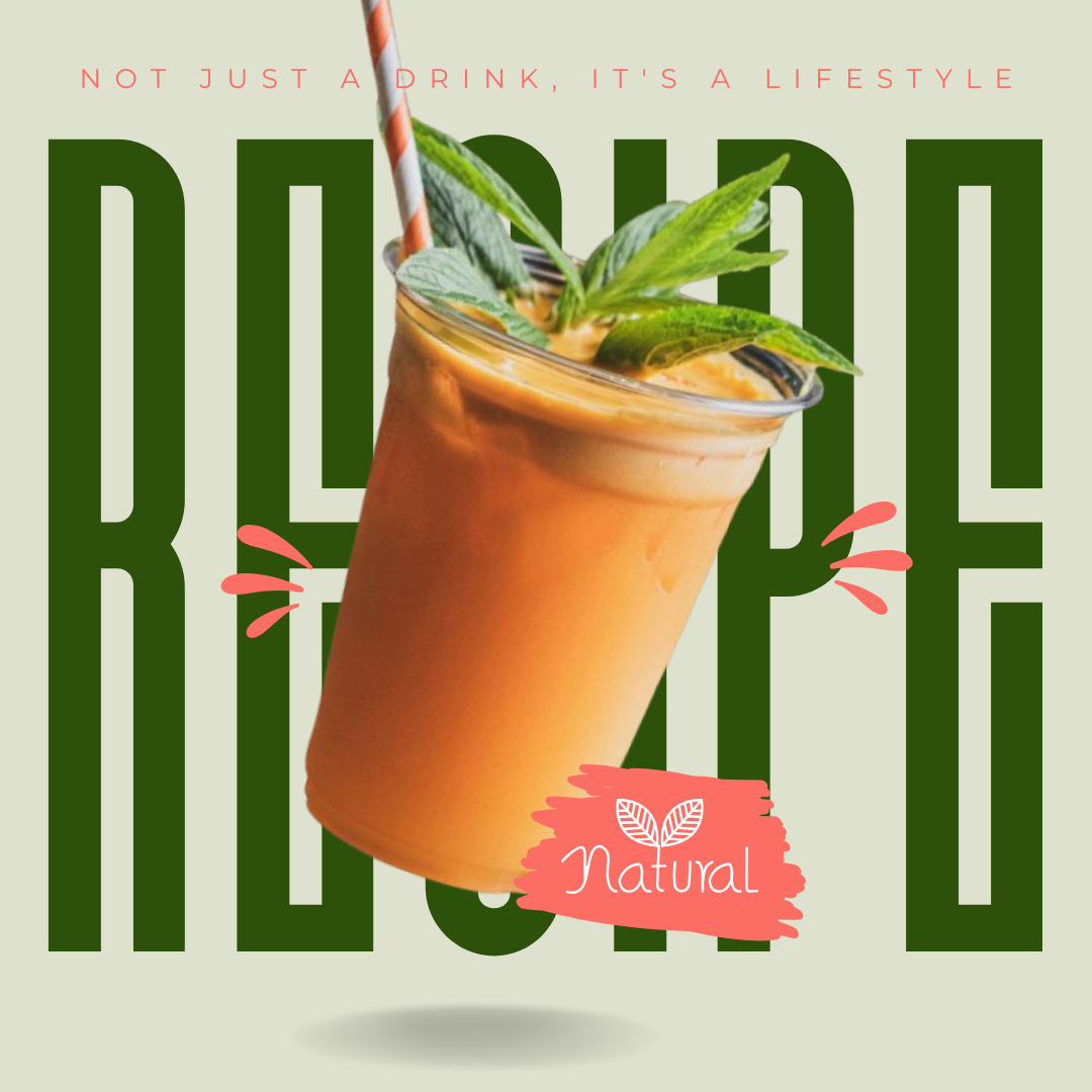 Iced Mango & Mint Glow Smoothie Recipe