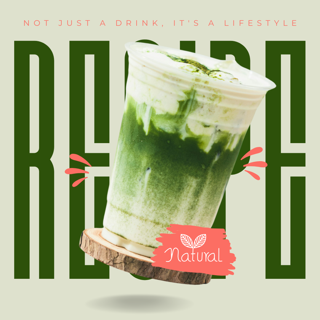 Matcha Cream Cloud Latte Smoothie Recipe